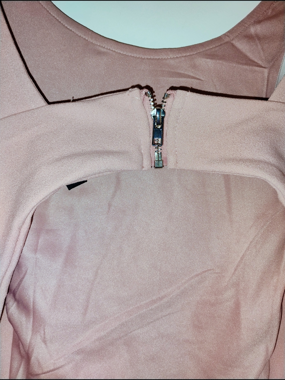 Lulu's Blush Pink Ruffle Flutter Sleeve Mini Dress Coquette Balletcore Medium - Picture 9 of 10